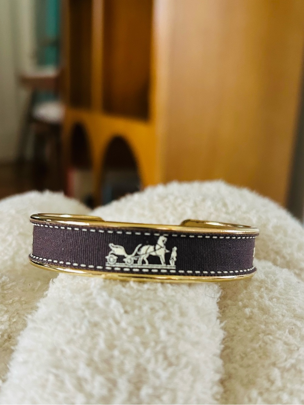 Upcycled Hermes Bracelet